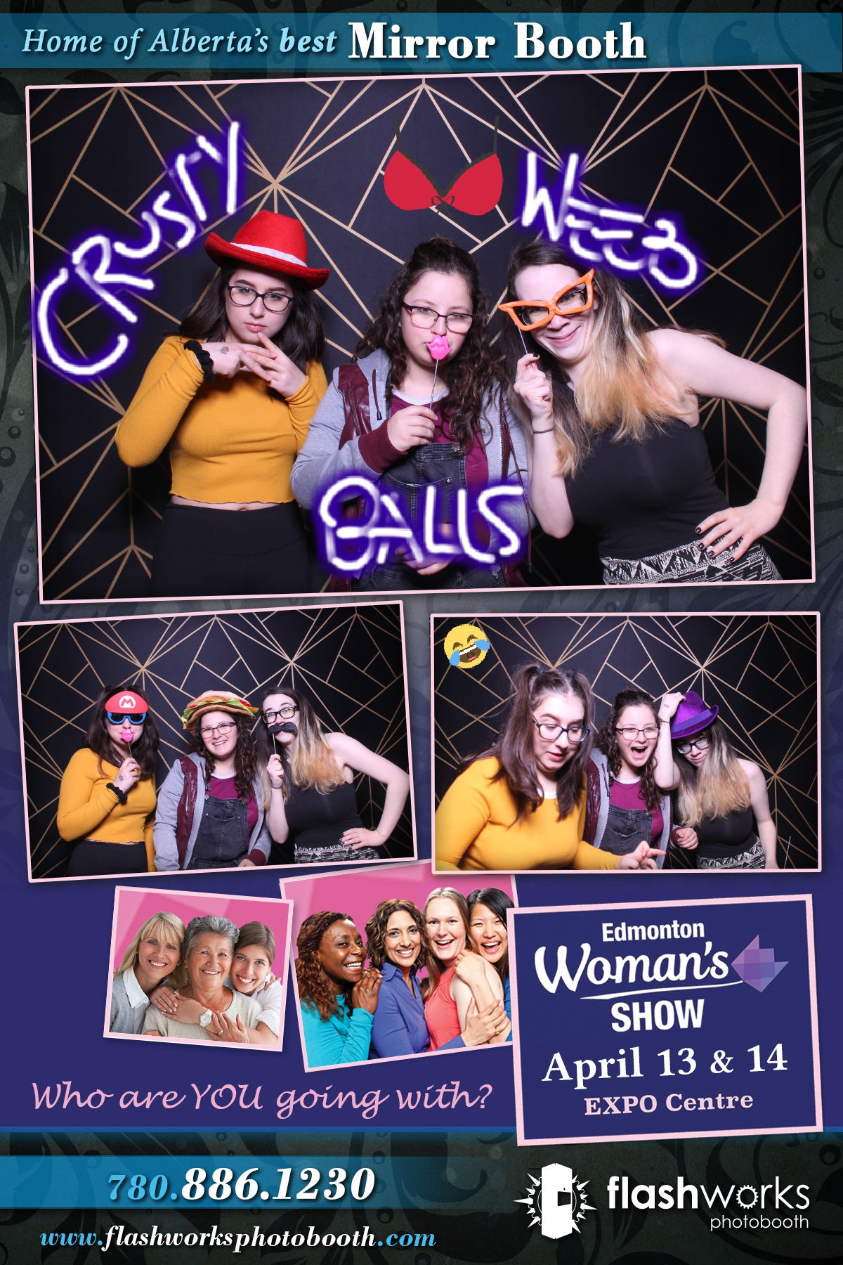 Spring Edmonton Woman's Show 2019 | View more photos from the event at gallery.flashworksphotobooth.com/u/FlashworksPhotoboothInc/Spring-Edmonton-Womans-Show-2019